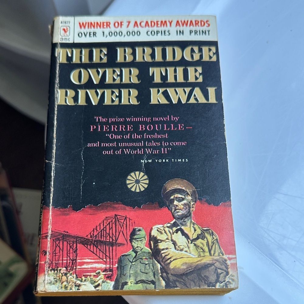 Vintage 1957‎ The Bridge Over the River Kwai Book by Pierre Boule